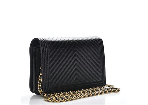 boy chanel wallet on chain chevron
